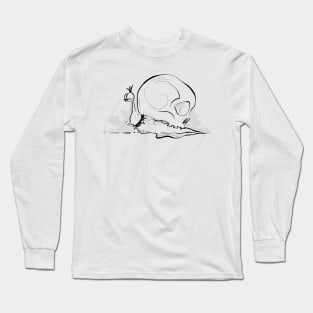 Skull Snail Long Sleeve T-Shirt